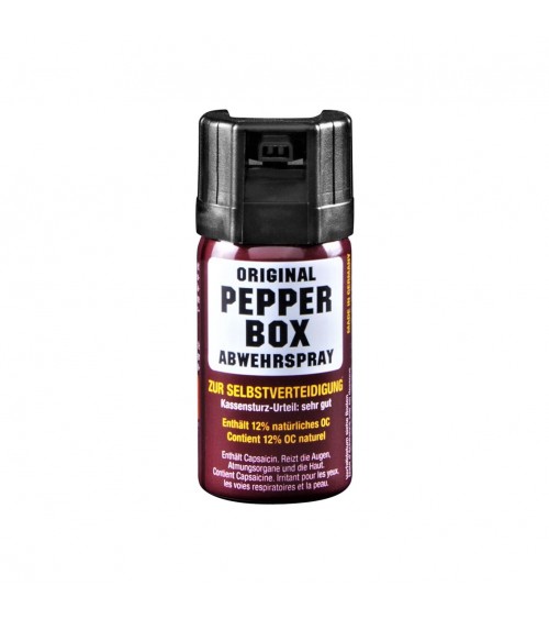Spray au poivre Pepper-Box (Brouillard/40 ML)