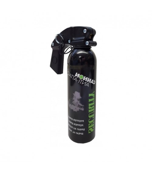 Spray au poivre CANNON ANTI-ATTACK (Jet/400 ML) Grand format